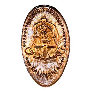 Barstow Station Elongated Penny Pressed Penny Souvenir